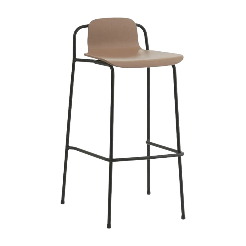 Tabouret de bar Studio 75 Cm Acier Noir - Normann Copenhagen
