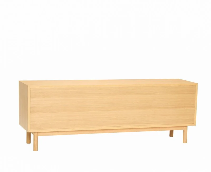 Buffet en bois de chêne naturel 140x37x50cm Nobby - Hübsch
