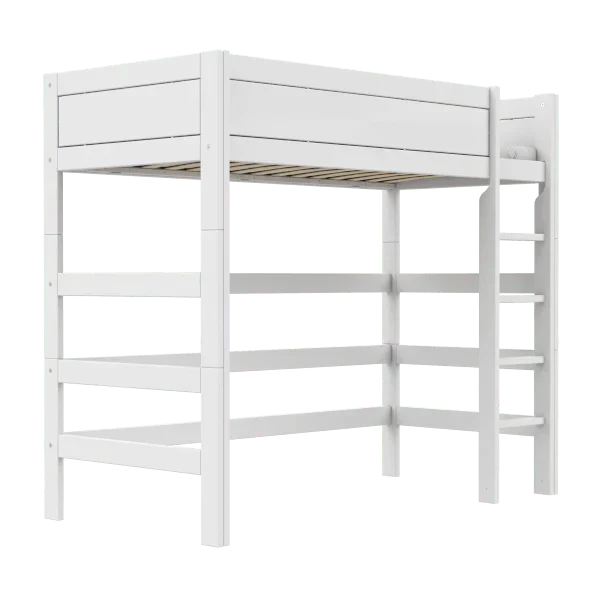 Lifetime Kidsrooms Hochbett mit Leiter 177 cm - Original Weiss