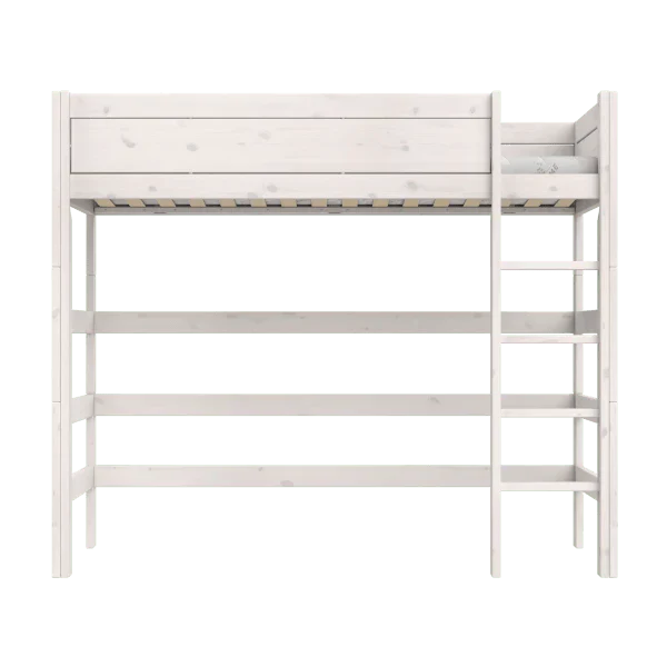 Lifetime Kidsrooms Hochbett mit Leiter 177 cm - Original Weiss