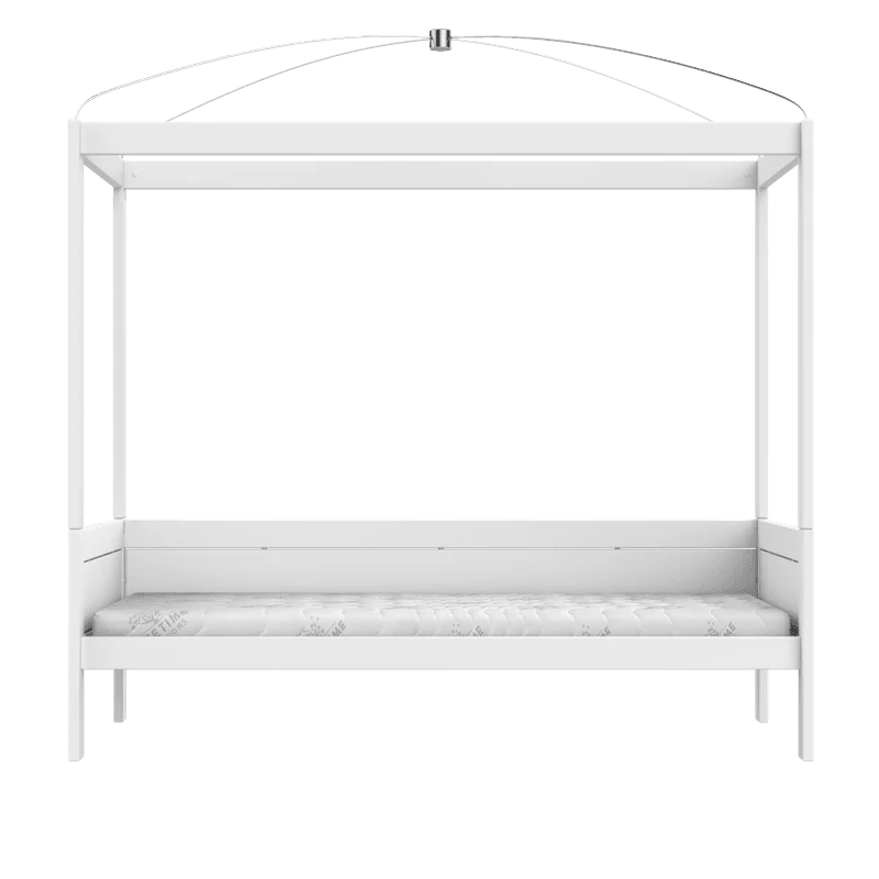 Lifetime Kidsrooms Himmelbett 90 x 200 cm - Original Weiss