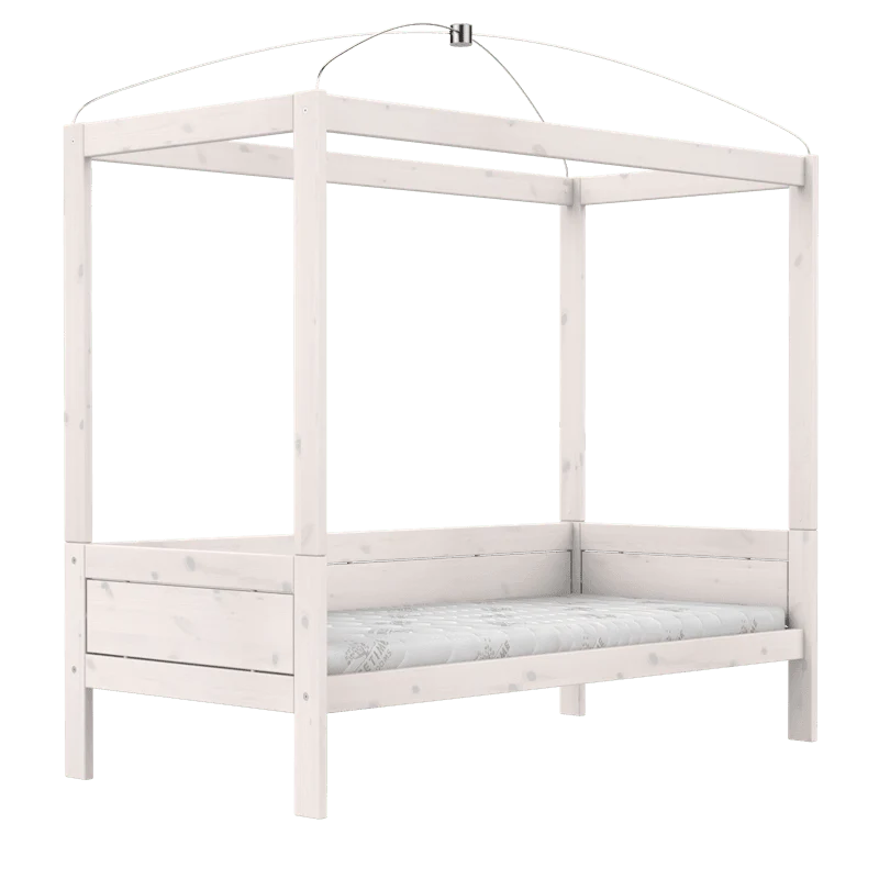 Lifetime Kidsrooms Himmelbett 90 x 200 cm - Original Weiss