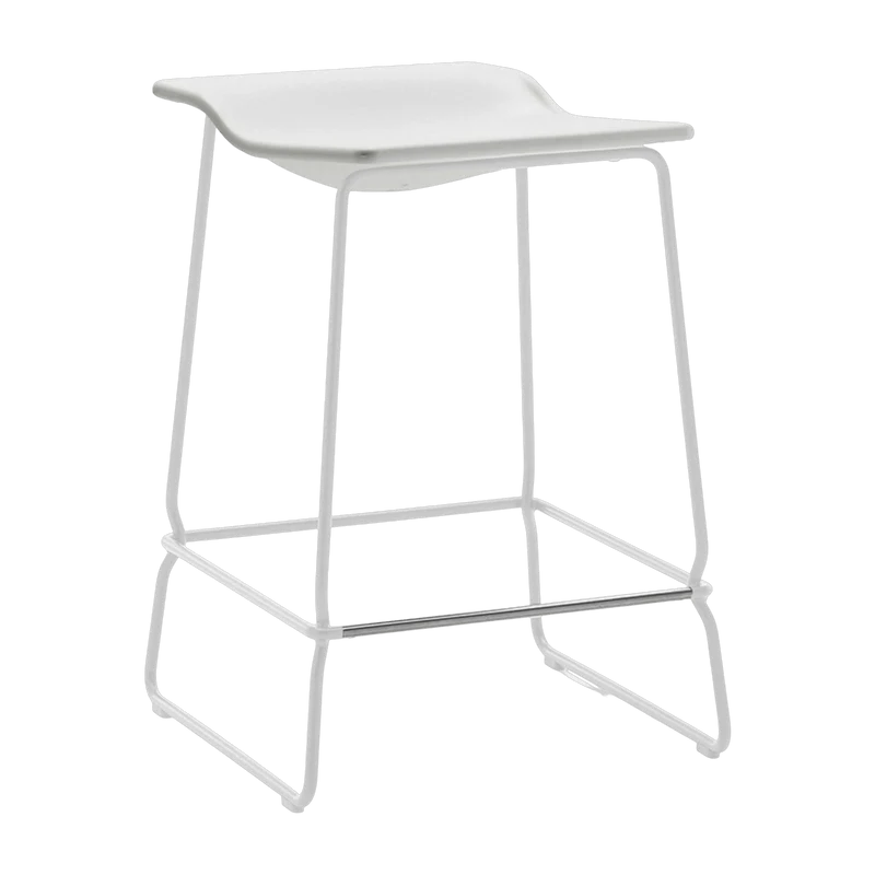 Tabouret blanc 61,5 cm Last Minute - Viccarbe