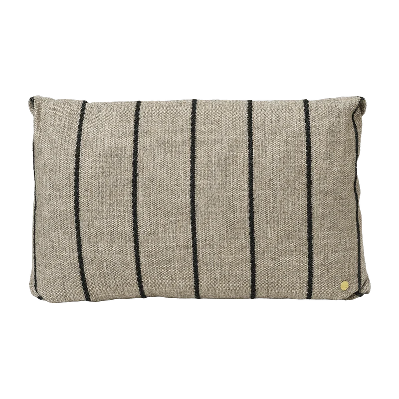 Coussin en lin à rayures 40 x 60 cm Pasadena Clean - Ferm living