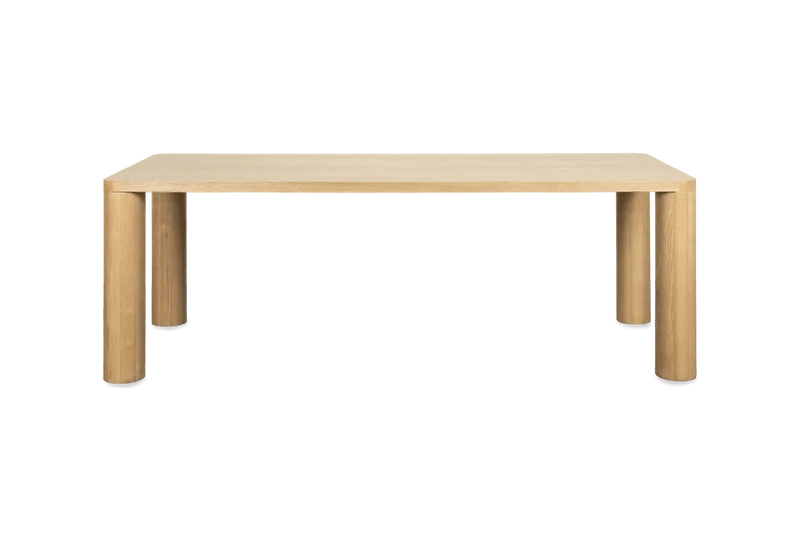 Table à manger rectangulaire en frêne naturel 220x90x74cm Harvey - Fest Amsterdam