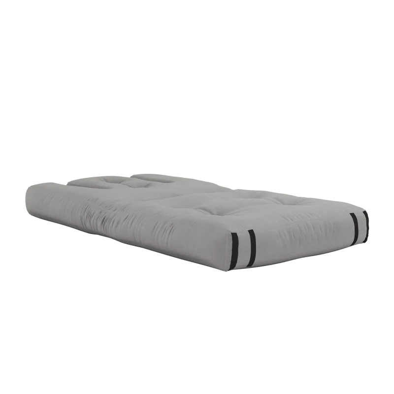Canapé convertible en coton gris 90x122x66cm Hippo - Karup Design