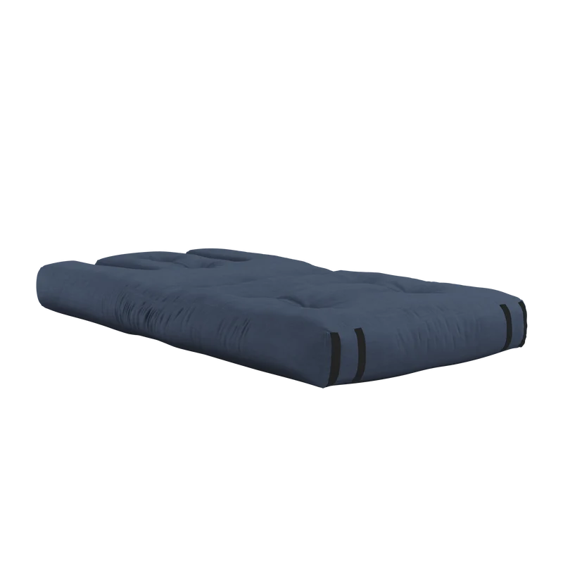 Canapé convertible en coton bleu marine 90x122x66cm Hippo - Karup Design