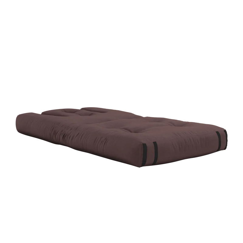 Canapé convertible en coton marron 90x122x66cm Hippo - Karup Design