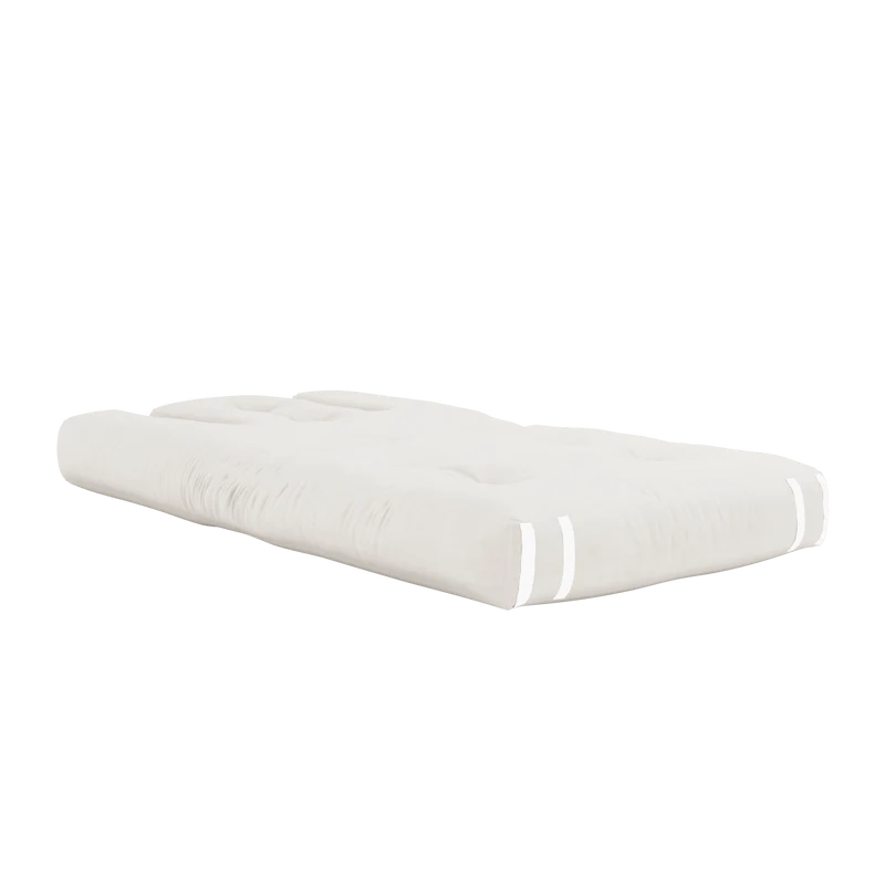 Canapé convertible en coton natural 90x122x66cm Hippo - Karup Design