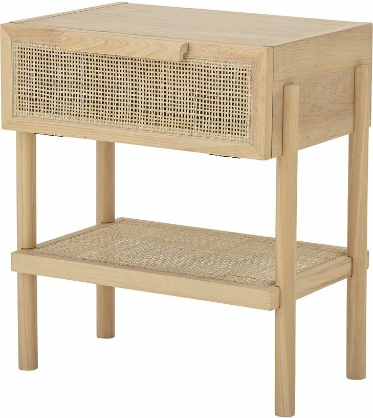 Table de chevet cannage Manon - Bloomingville