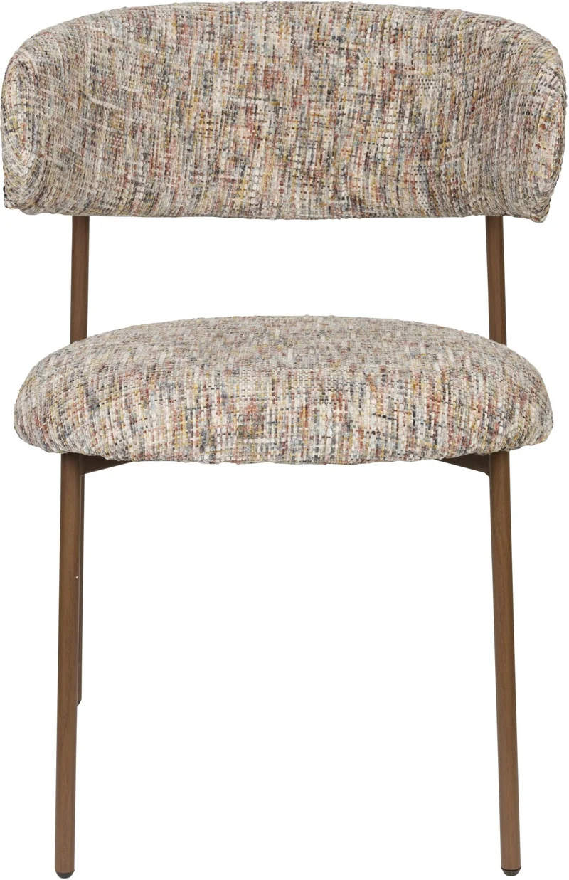 Chaise en tissu beige Finn - The Cool Republic