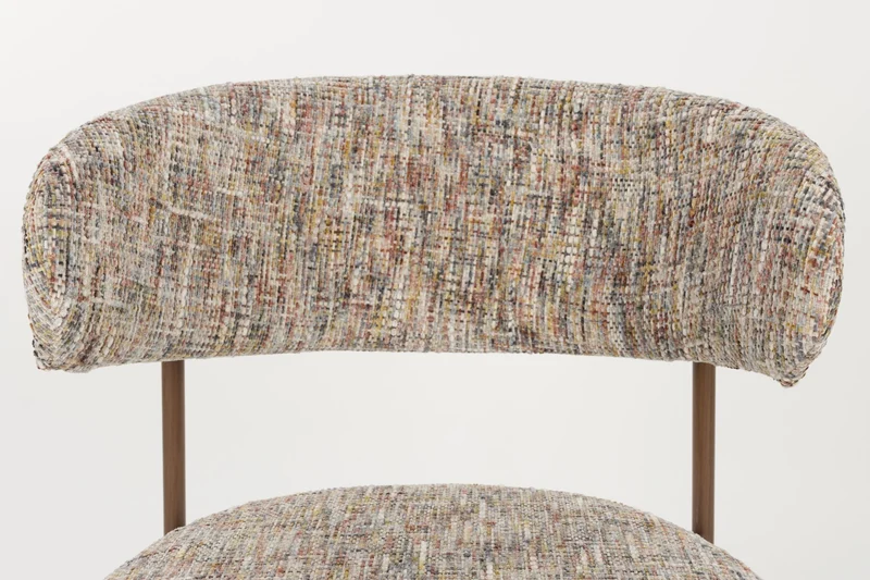 Chaise en tissu beige Finn - The Cool Republic