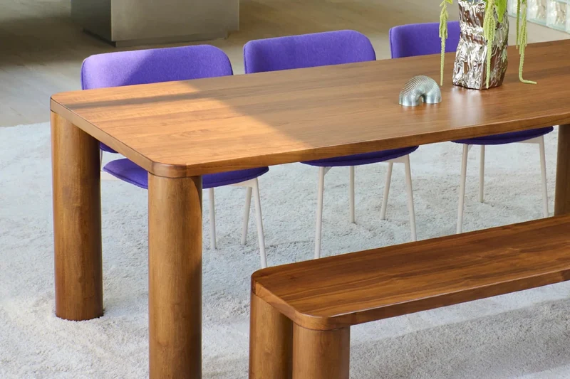 Banc en noyer 40x20x45cm Harvey - Fest Amsterdam