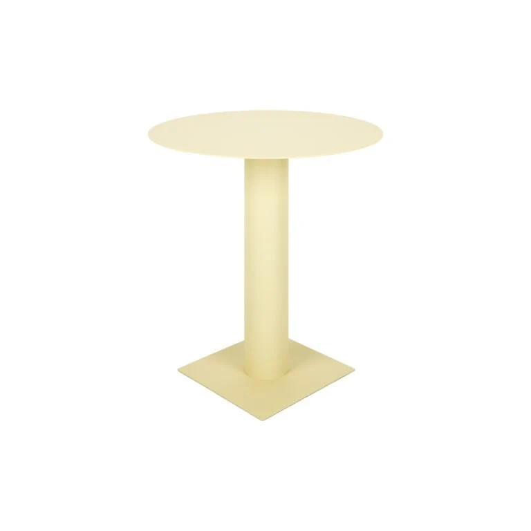 Table de bistrot en métal jaune 70x75cm Kit - Fest Amsterdam