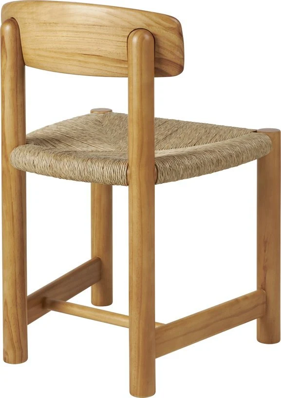 Chaise en bois de pin doré Daumiller - Gubi
