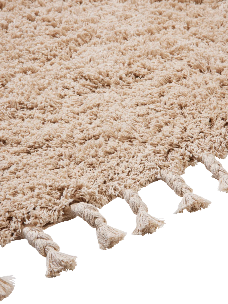 Ferm Living Amass Long Pile Teppich - Off-white