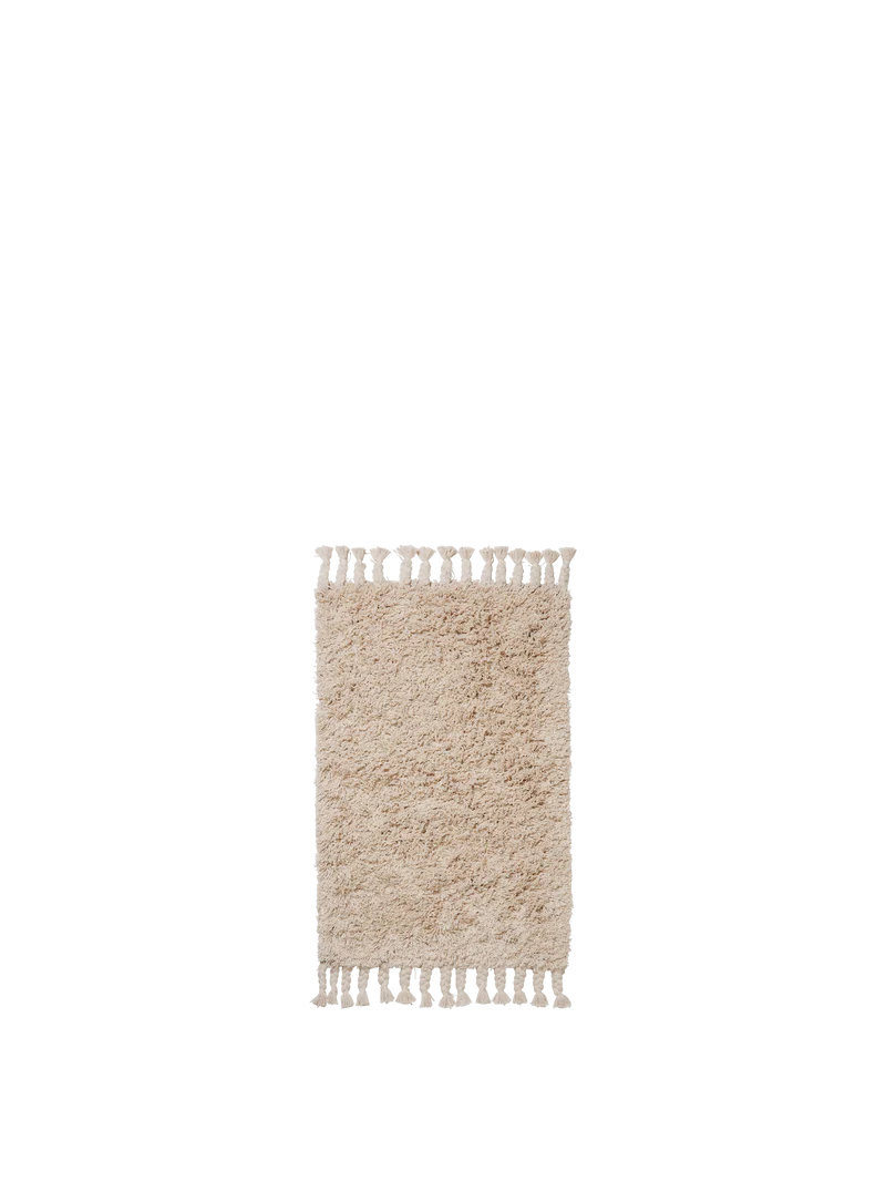 Ferm Living Amass Long Pile Mat - Off-white