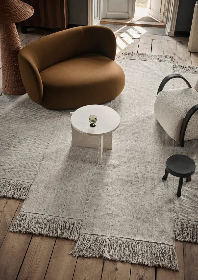 Ferm Living Alter Teppich - 300 x 350 - Natural
