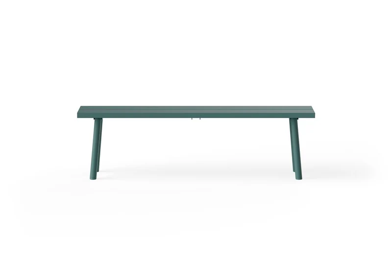 Banc d'extérieur en aluminium vert 160x40x46,5cm Fred's - Fatboy