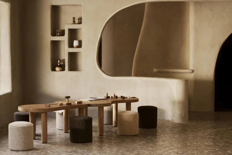 Quax Sitz Hocker Bison