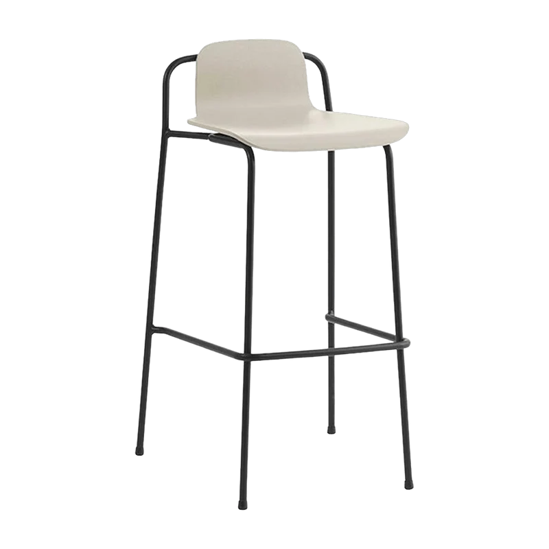 Tabouret de bar Studio 75 Cm Acier Noir - Normann Copenhagen