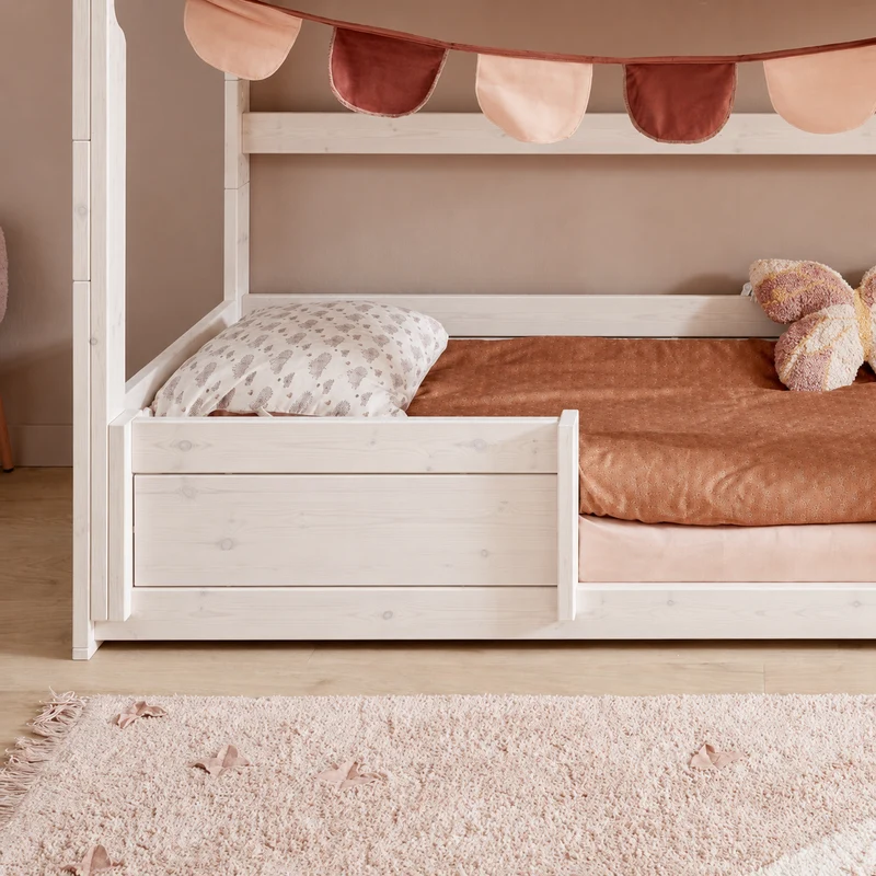 Lifetime Kidsrooms Kurze Bettfront 80 cm - Original Whitewash
