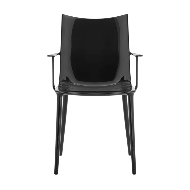 Chaise en thermoplastique recyclé blanc effet mat 47x57x90cm H.H.H - Kartell