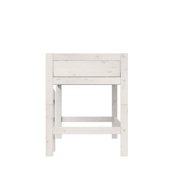 Lifetime Kidsrooms Hochbett 128 cm mit Leiter - Original Weiss