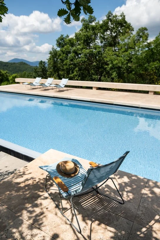 Chaise longue en métal et plastique jaune citron 136,5x66x93cm Click - Houe