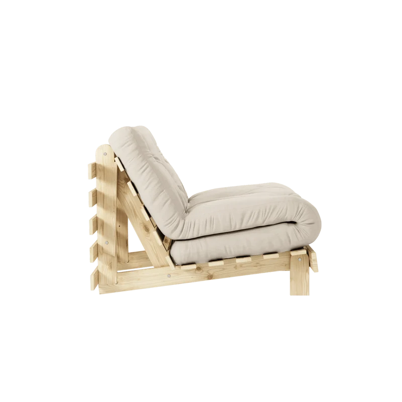 Fauteuil convertible en lin 90 Roots - Karup Design
