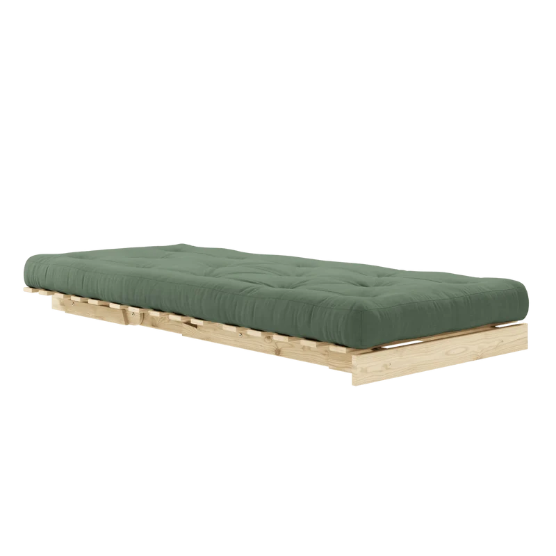 Fauteuil convertible vert olive 90 Roots - Karup Design