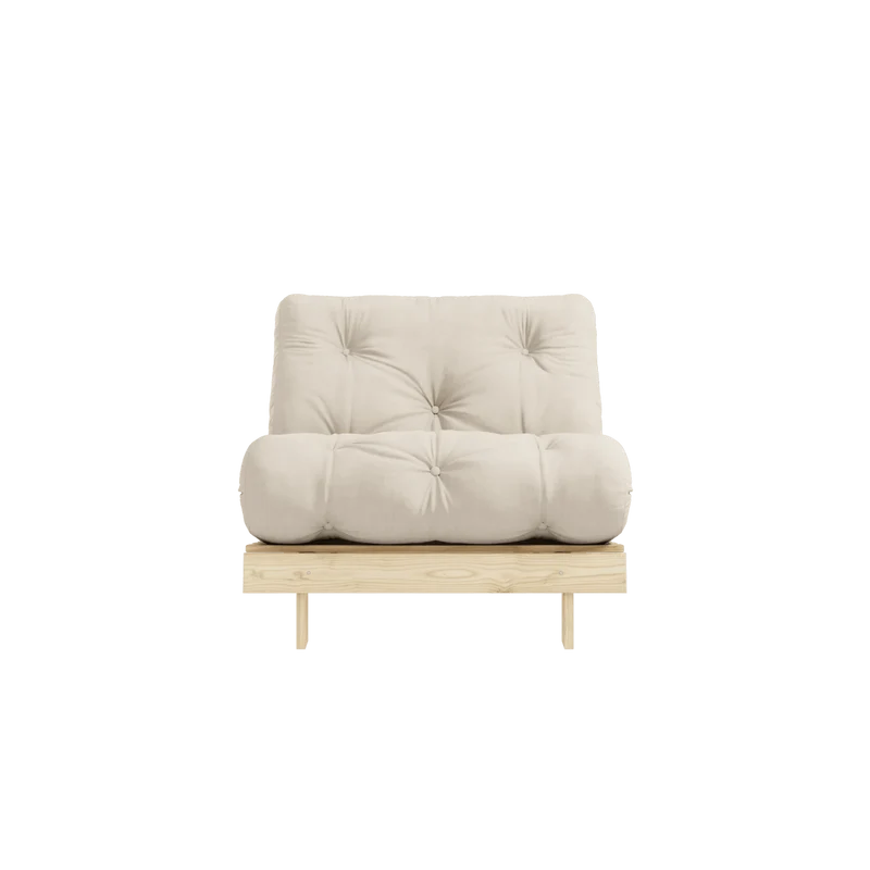 Fauteuil convertible beige clair 90 Roots - Karup Design