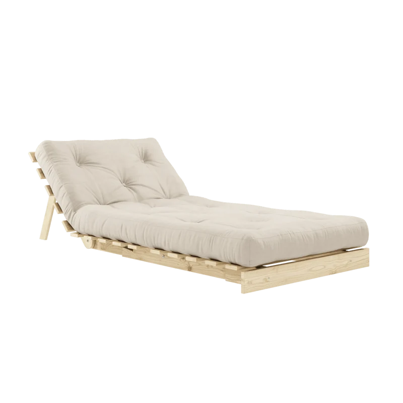 Fauteuil convertible beige clair 90 Roots - Karup Design