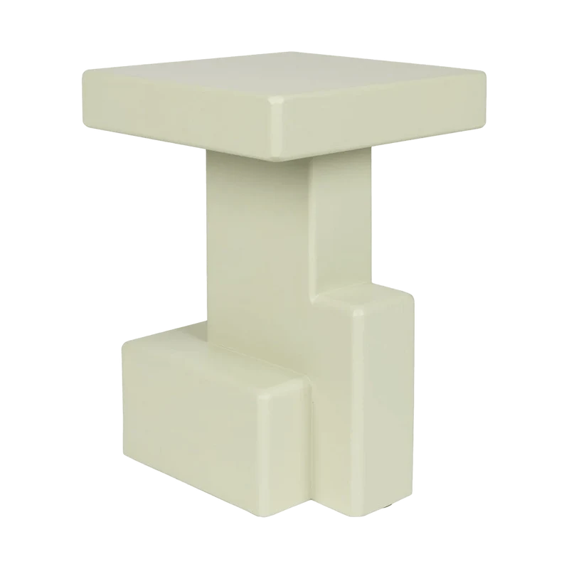 Table d'appoint en bois laqué vert 35x35x50cm Neo - The Cool Republic