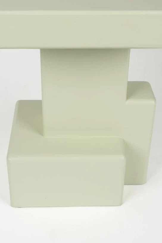 Table d'appoint en bois laqué vert 35x35x50cm Neo - The Cool Republic