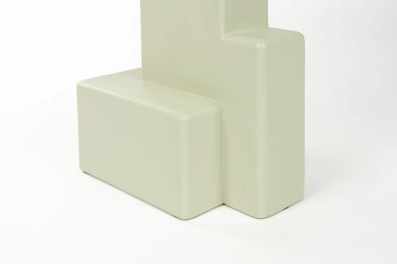 Table d'appoint en bois laqué vert 35x35x50cm Neo - The Cool Republic