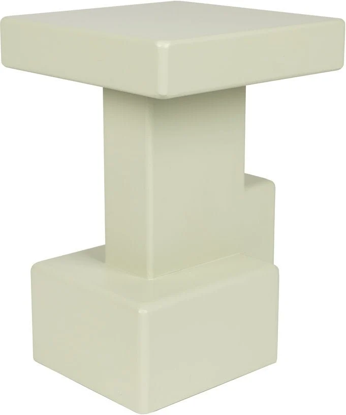 Table d'appoint en bois laqué vert 35x35x50cm Neo - The Cool Republic