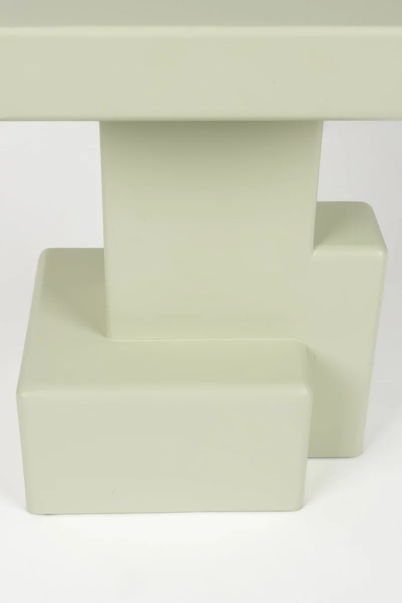 Table d'appoint en bois laqué vert 35x35x50cm Neo - The Cool Republic