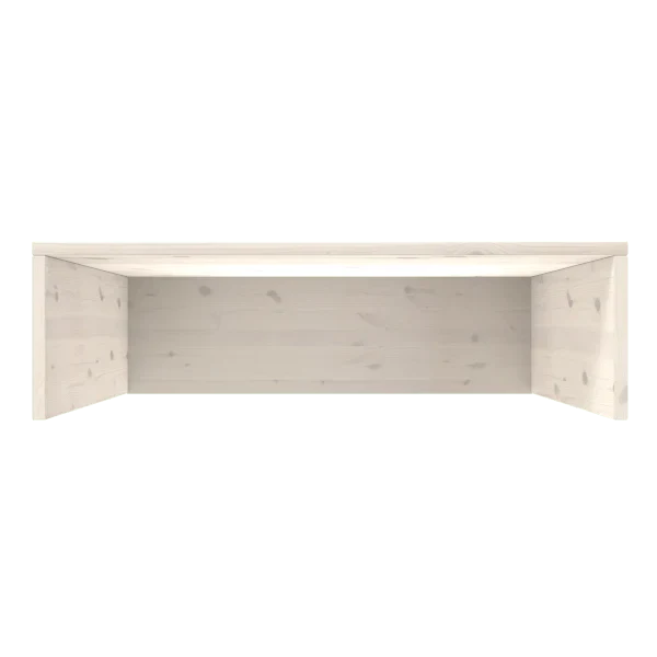 Lifetime Kidsrooms ALL-IN-ONE - Extra Kopfelement - flach 80 cm Whitewash