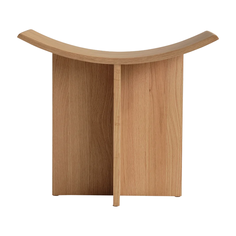 Tabouret en chêne naturel 60x30x54cm Brutus - 101 COPENHAGEN