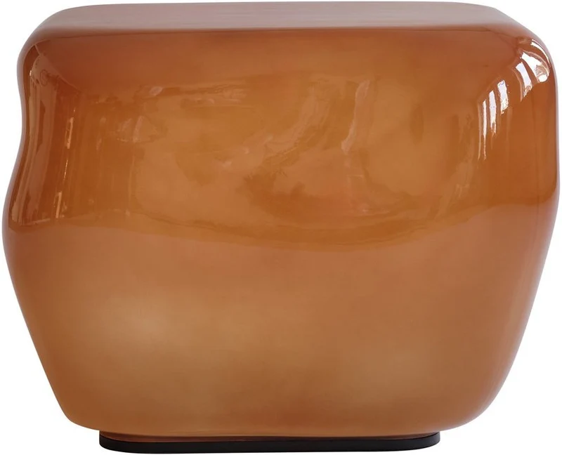 Table basse en verre soufflé caramel Ishi - 101 COPENHAGEN