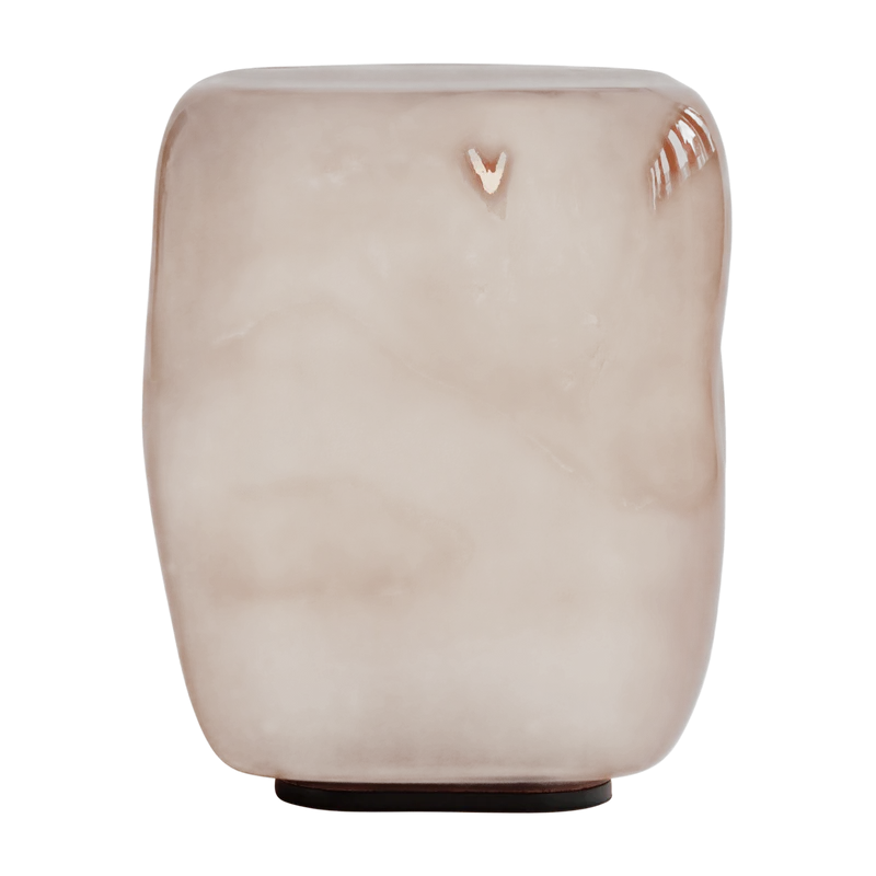 Table d'appoint en verre soufflé caramel Ishi - 101 COPENHAGEN