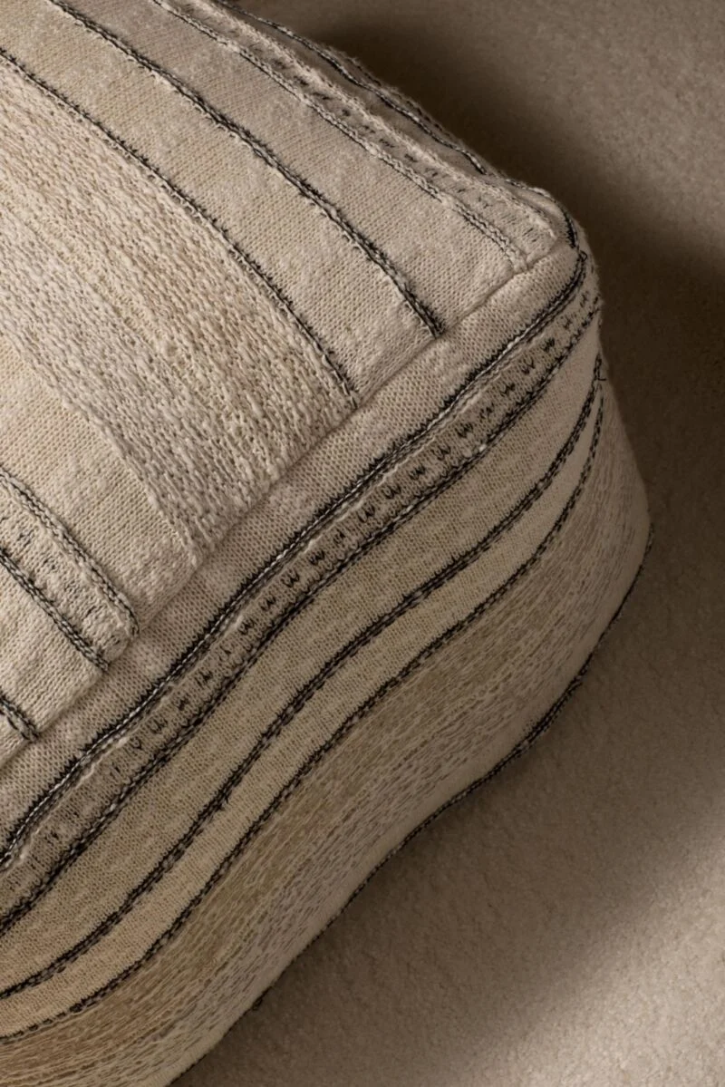 Quax Tricot Hocker 55 x 55 x 35Hcm Etnic