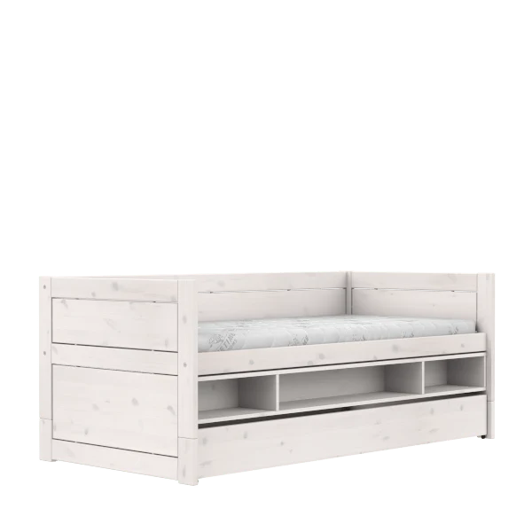 Lifetime Kidsrooms Tagesbett mit Stauraum und Bettschublade - Original Whitewash