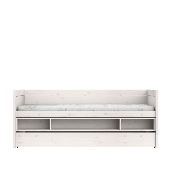 Lifetime Kidsrooms Tagesbett mit Stauraum und Bettschublade - Original Whitewash