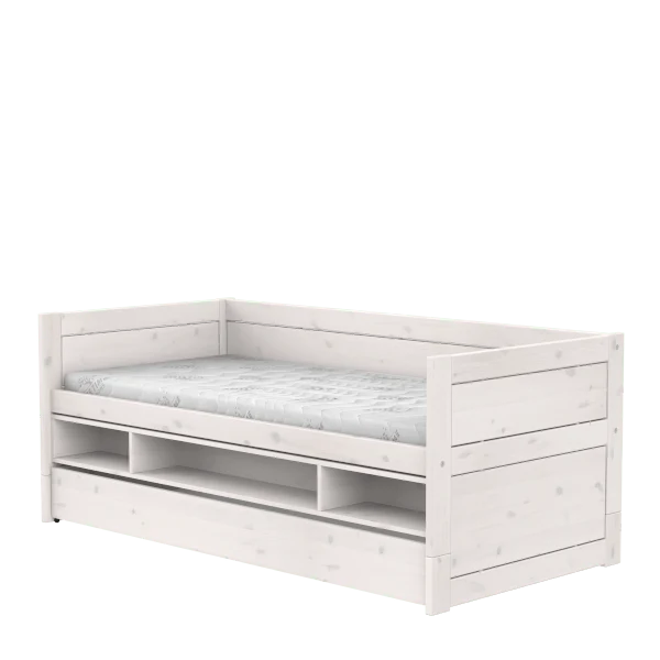 Lifetime Kidsrooms Tagesbett mit Stauraum und Bettschublade - Original Whitewash