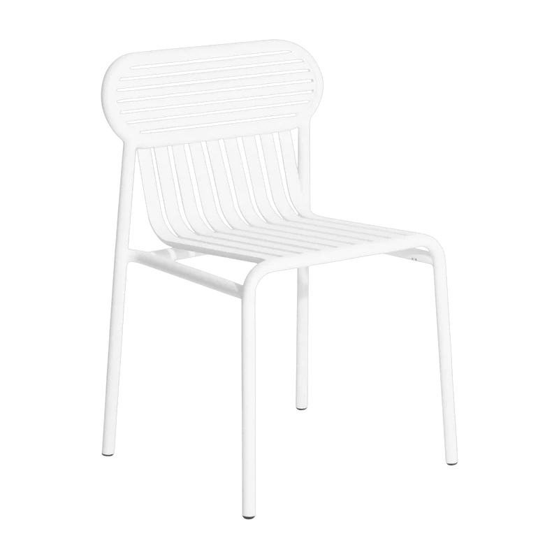 Chaise de jardin blanche Week-End - Petite Friture