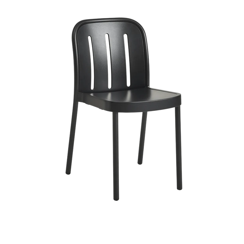 Chaise de jardin en métal anthracite Deville - HAY