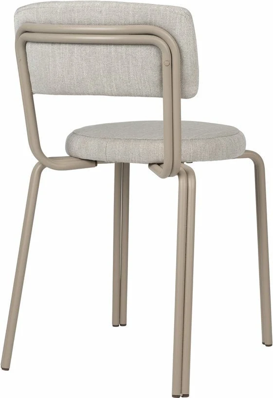 Chaise rembourrée en fer grise Oda - Broste Copenhagen