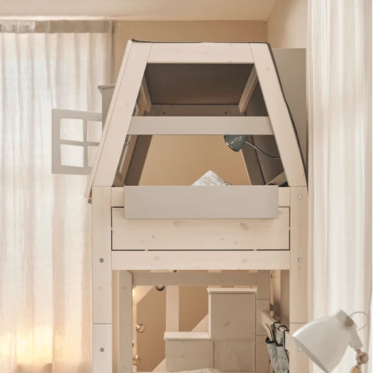 Lifetime Kidsrooms Hausbett - My Hangout Weiss
